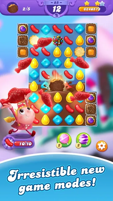 A level map showing progression